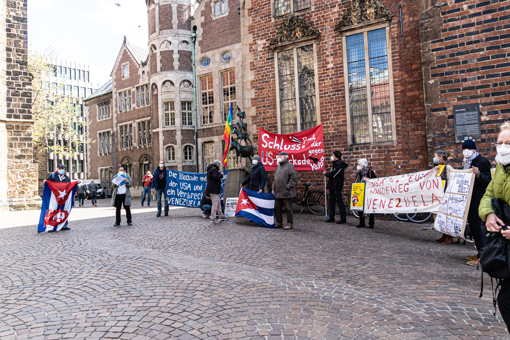 #UnblockCuba - Weltkarawane gegen die Blockade 25 UnblockCuba-Aktion Bremen