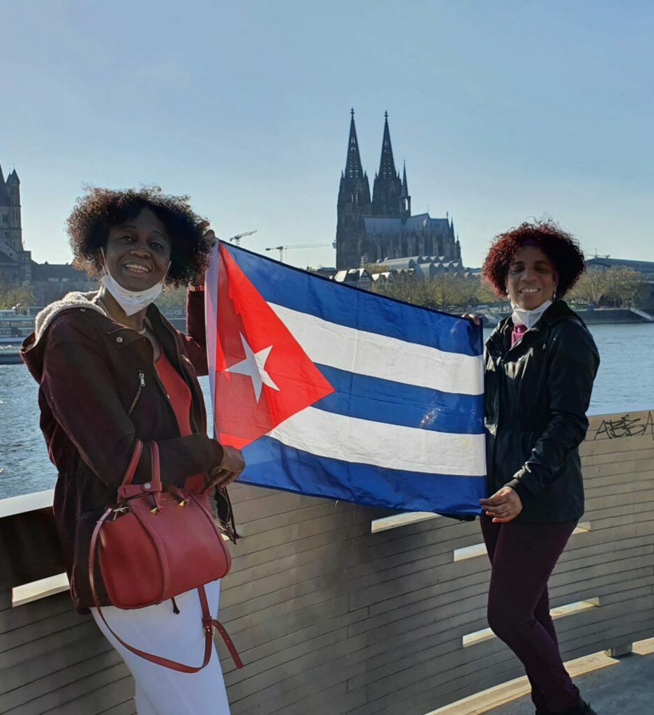 #UnblockCuba - Weltkarawane gegen die Blockade 48 UnblockCuba-Aktion Köln