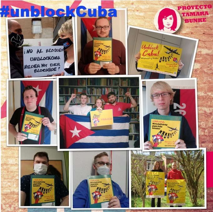 #UnblockCuba - Weltkarawane gegen die Blockade 64 Projekt Tamara Bunke