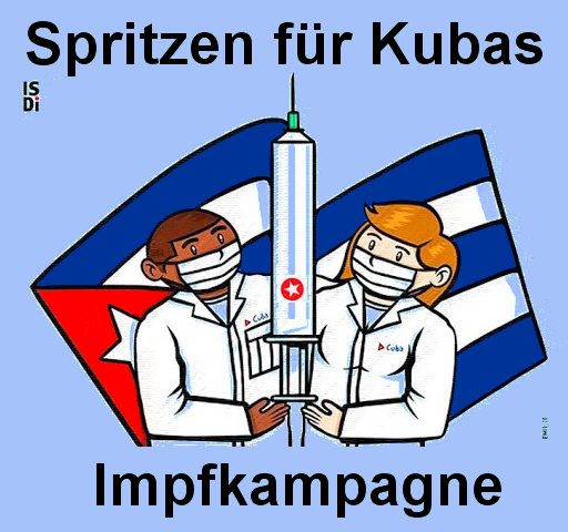 Neue Spendenaktion: Kauf von Spritzen für die Impfkampagne in Kuba