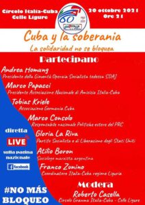 Seit 60 Jahren seid Ihr an der Seite Kubas. Das verdient Bewunderung 1 Asoziacione Italia-Cuba