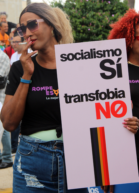 contra homofobia socialismo si