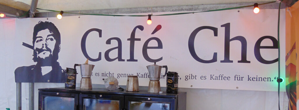 Kuba auf dem UZ-Pressefest in Berlin 6 cafe che