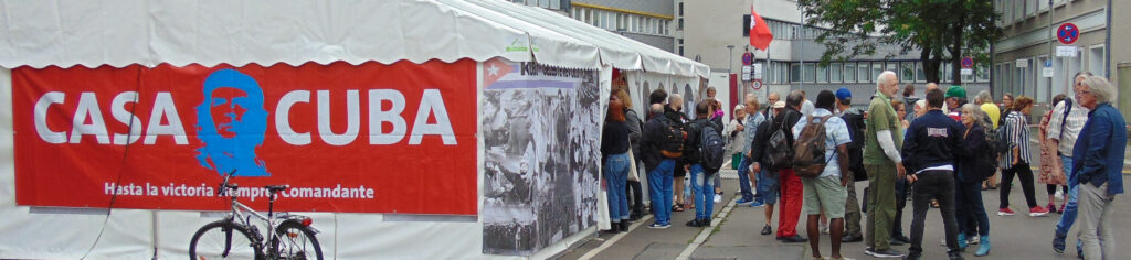 Kuba auf dem UZ-Pressefest in Berlin 1 casa cuba