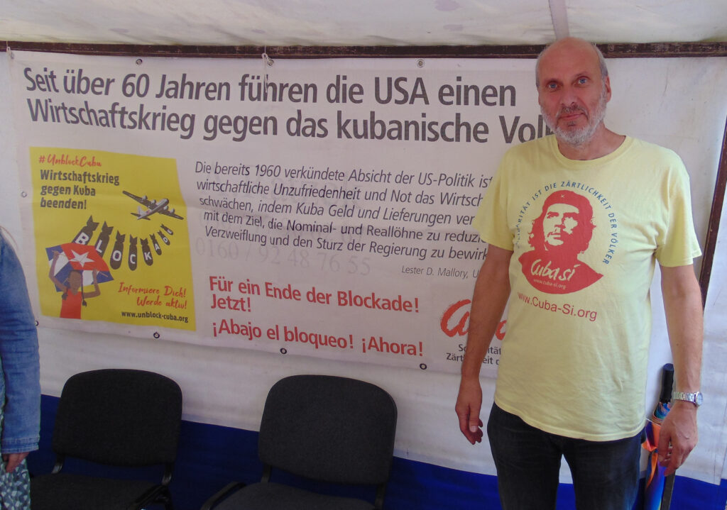 Kuba auf dem UZ-Pressefest in Berlin 3 cuba si