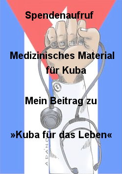 Aus der FG 76 Spendenaufruf – Medizinisches Material für Kuba