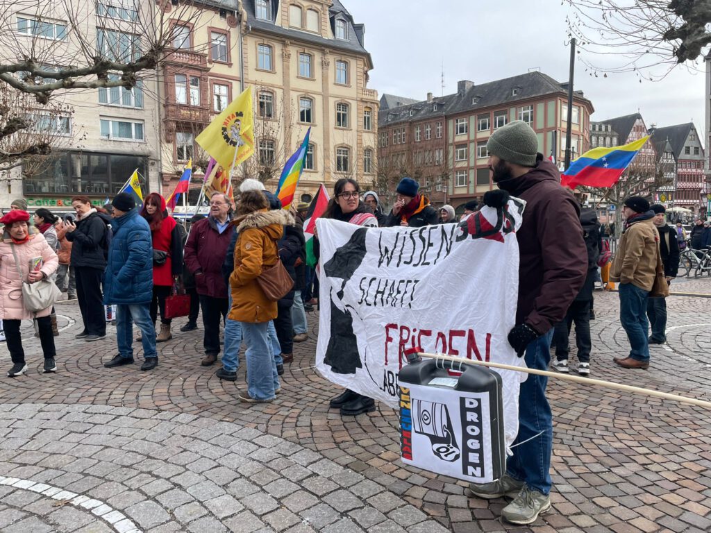 Demo am 17.01.26 in Frankfurt - Hände weg von Venezuela! 5 IMG 20260118 WA0001