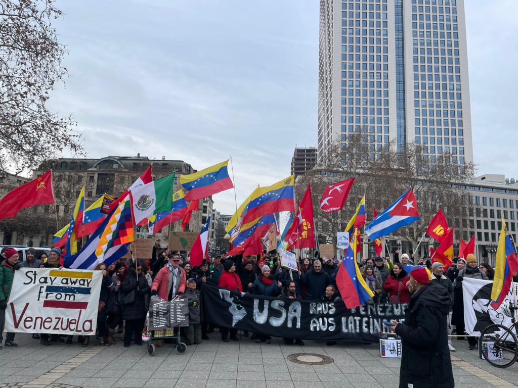 Demo am 17.01.26 in Frankfurt - Hände weg von Venezuela! 10 IMG 20260118 WA0003