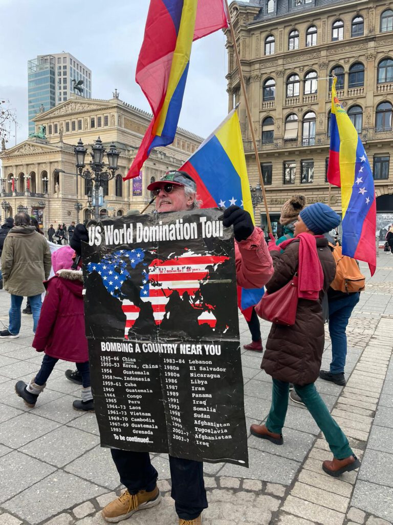 Demo am 17.01.26 in Frankfurt - Hände weg von Venezuela! 8 IMG 20260118 WA0005