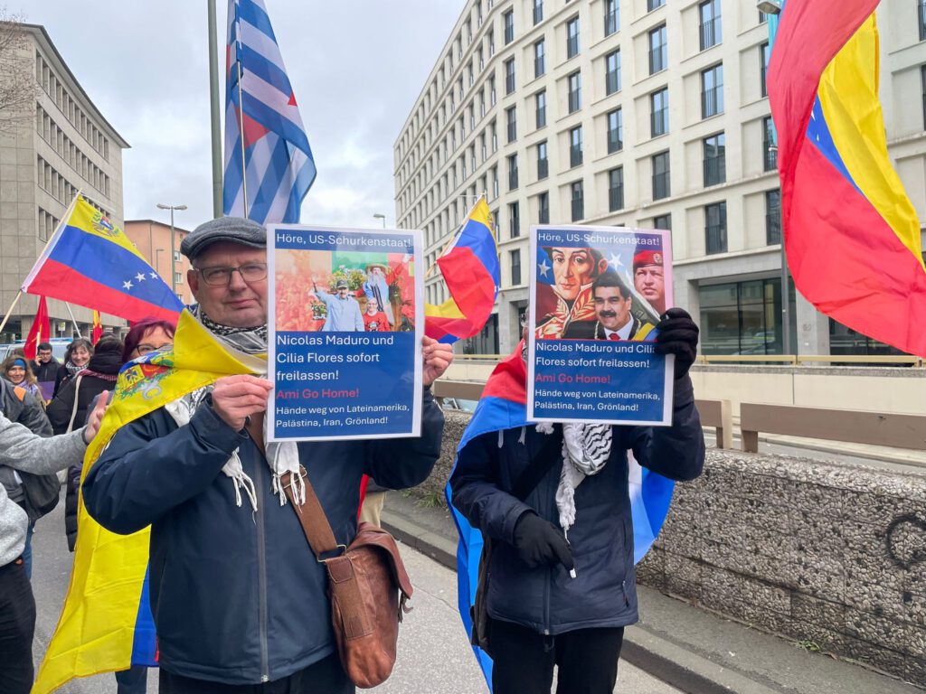 Demo am 17.01.26 in Frankfurt - Hände weg von Venezuela! 6 IMG 20260118 WA0012