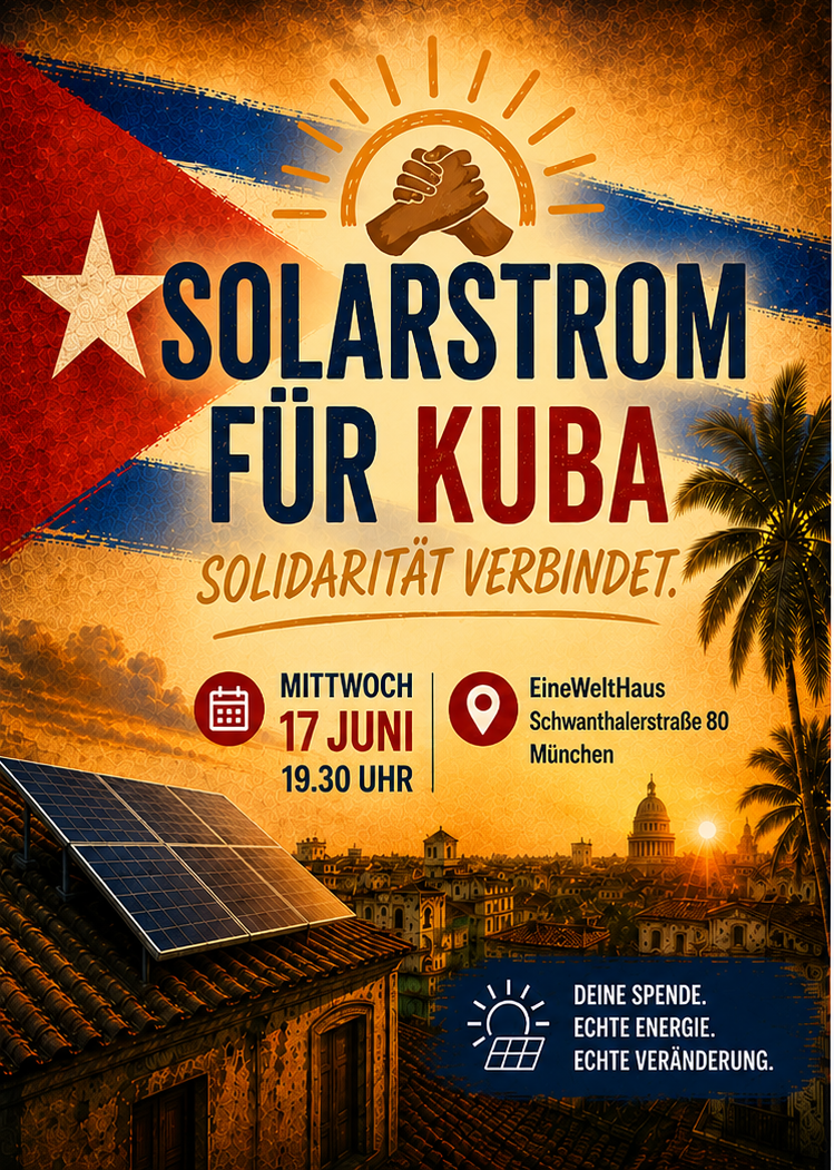 Sonnenstrom für Cuba – Solidarität verbindet